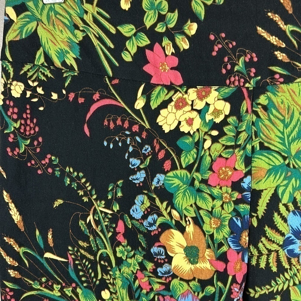 Joseph Ribkoff Tropical Floral Ponte Pants Size 8 - Picture 8 of 12